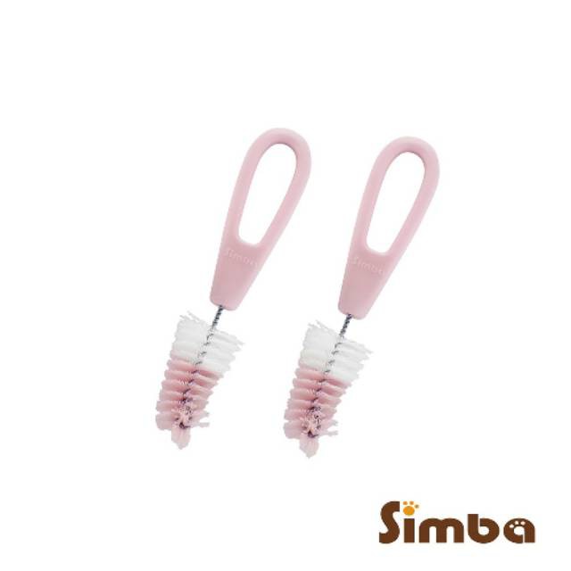 Simba Thick Bristle Pacifier &amp; Bottle Brush Sikat Botol