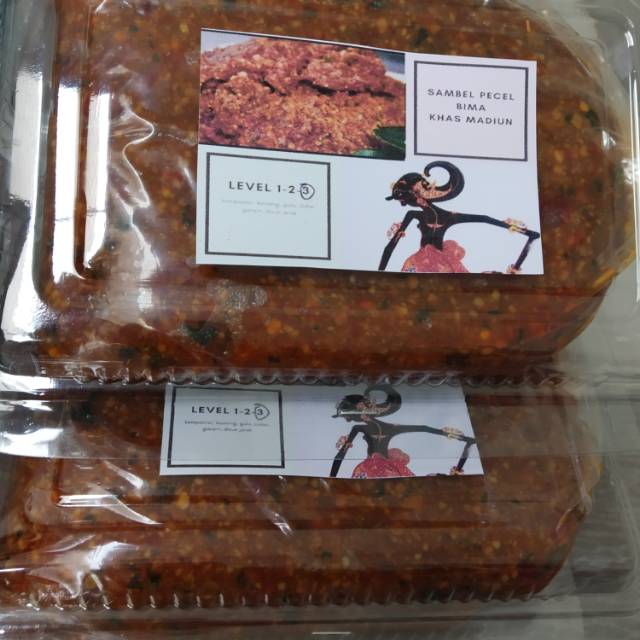 

Sambal Pecel level 1-3 asli Madiun