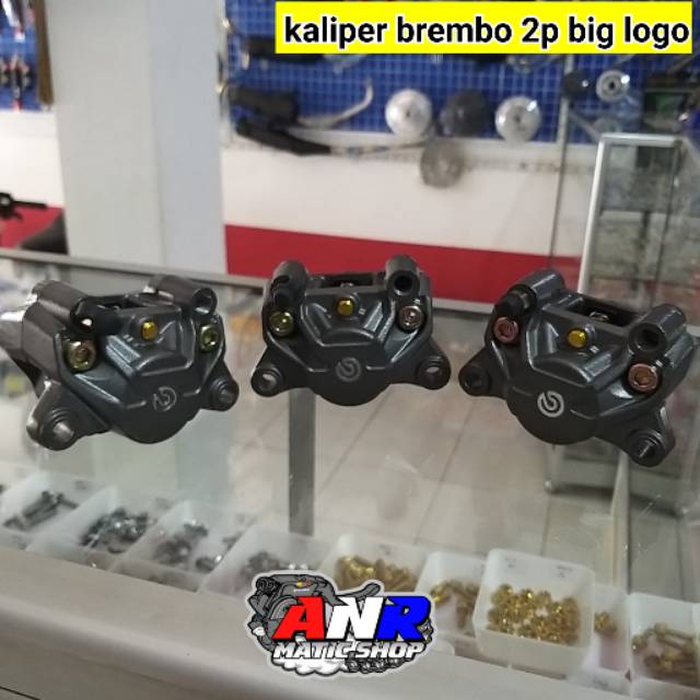Kaliper brembo 2p 2piston 2 p piston big logo