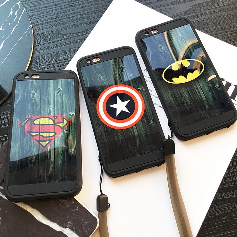 Terbaru OPPO F3 A77 Mirror Marvel Super Heroes Silicon TPU Phone Case