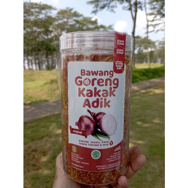 

Bawang Goreng Premium tanpa tepung Kemasan 300gram