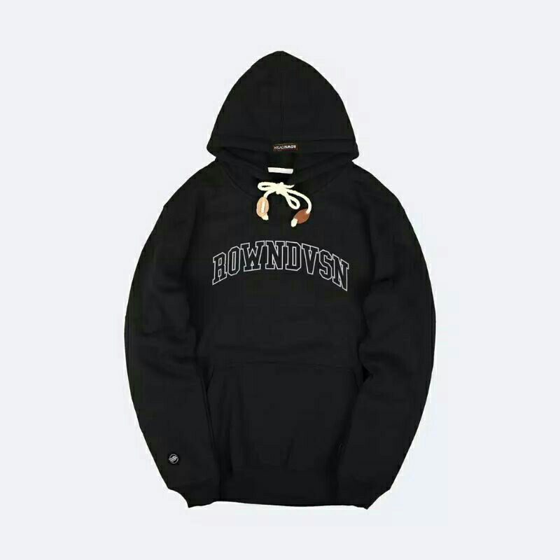 ROWN DIVISION BLACK HOODIE NEW
