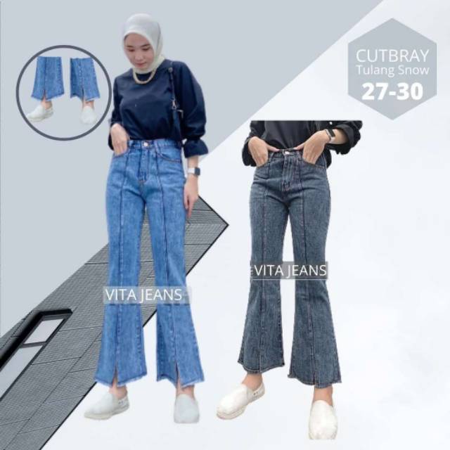 CUTBRAY JEANS FRON LINE BELAH //CUTBRAY JEANS KEKINIAN //JEANS CUTBRAY RAWIS