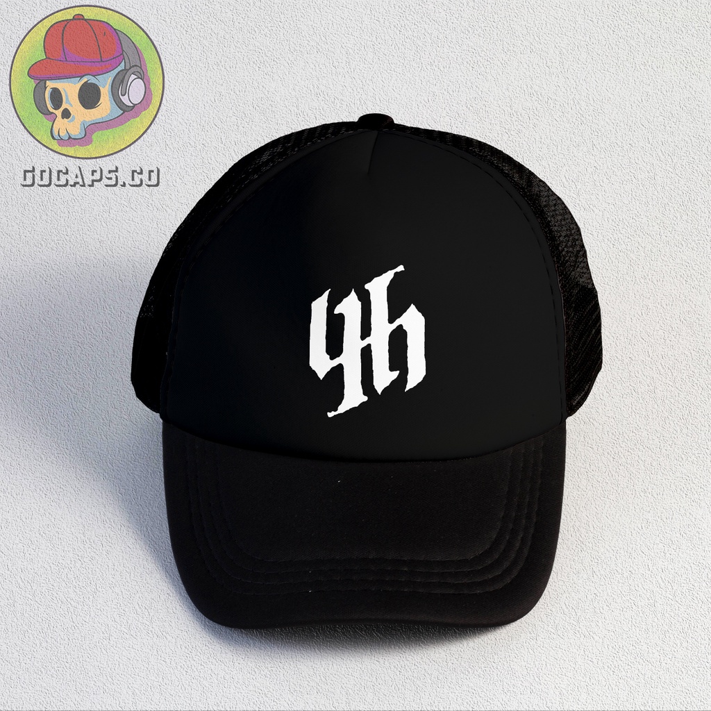 Husted | Trucker Hat | Topi Pria | Trucker | Baseball | Brand | Topi Jaring | Gocaps