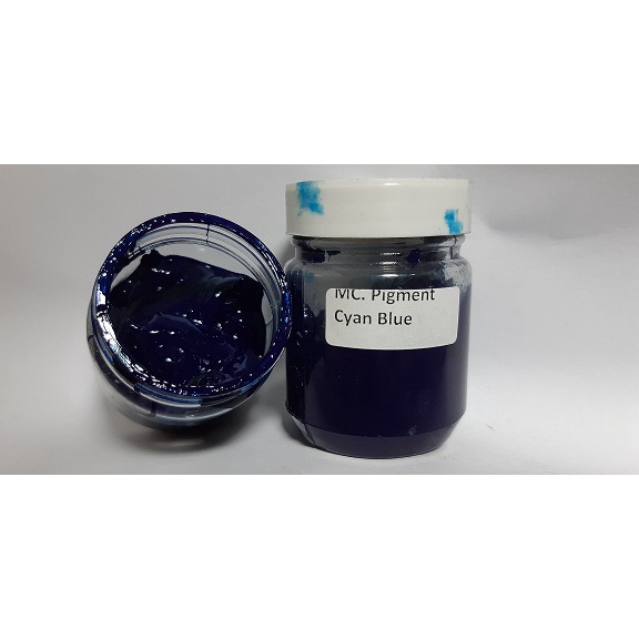 pigment warna cyan blue