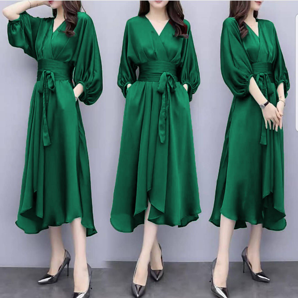 FWG - DRESS RIRI / DRESS / DRESS KOREA / DRESS WANITA CASUAL / DRESS JUMBO / BAJU DRES WANITA