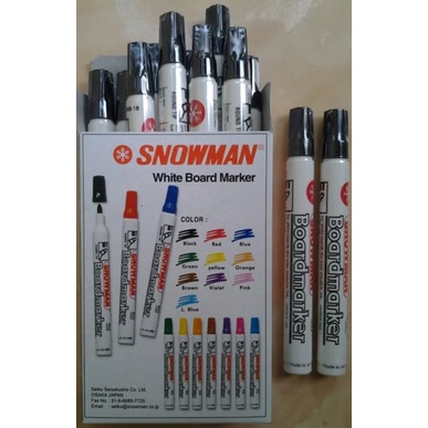 

Spidol White Board Snowman BG-12 Marker