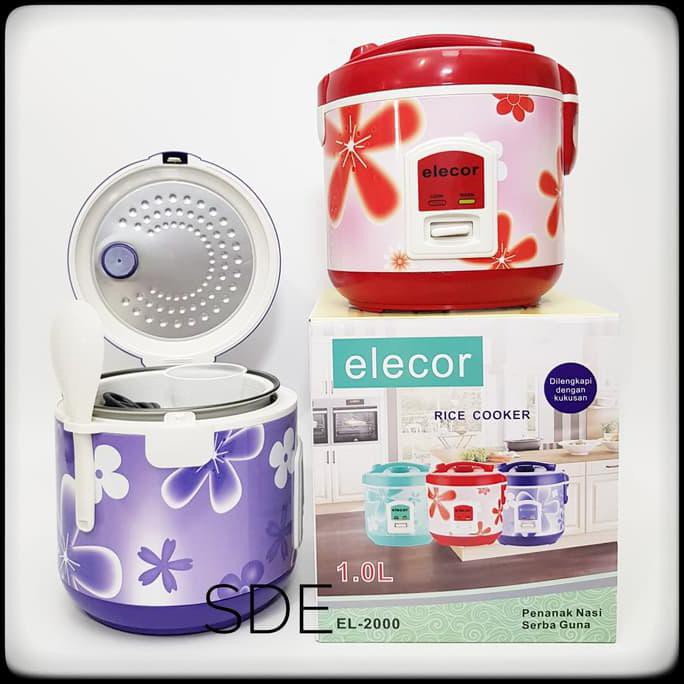(READY COD) Magicom Elecor EL-2000 SP 1 liter Purple Stainless steel HEMAT