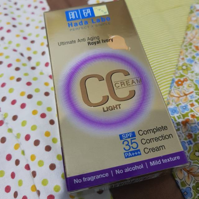 CC Cream Ultimate Anti Aging Royal Ivory Hada Labo