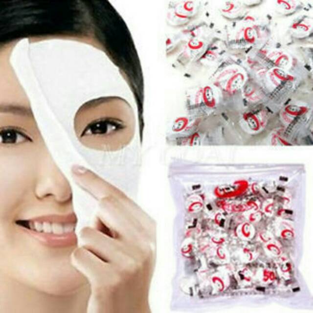 Masker Wajah Polos/Tablet Mask,