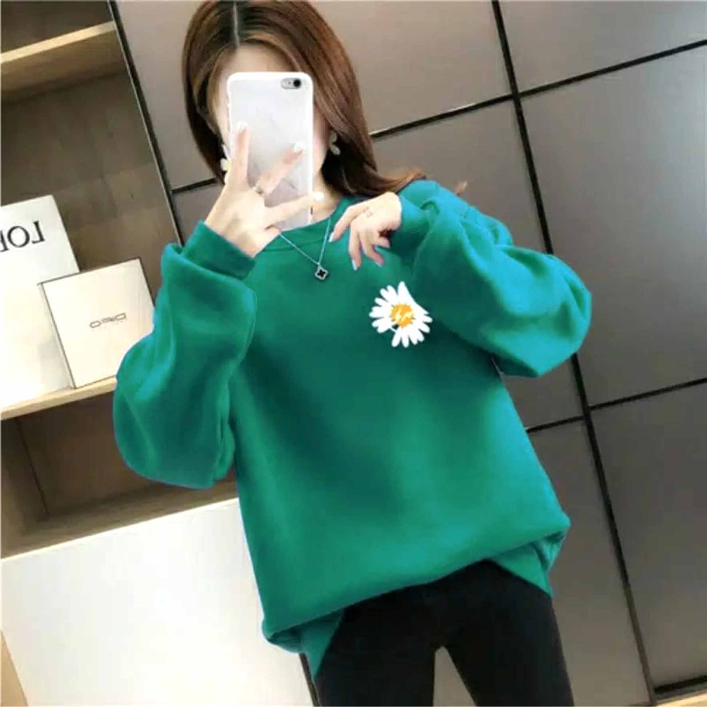 FenishaStore Sweater Basic Wanita SUNNZUKKA Size M-L-XL-XXL Bisa Bayar ditempat COD