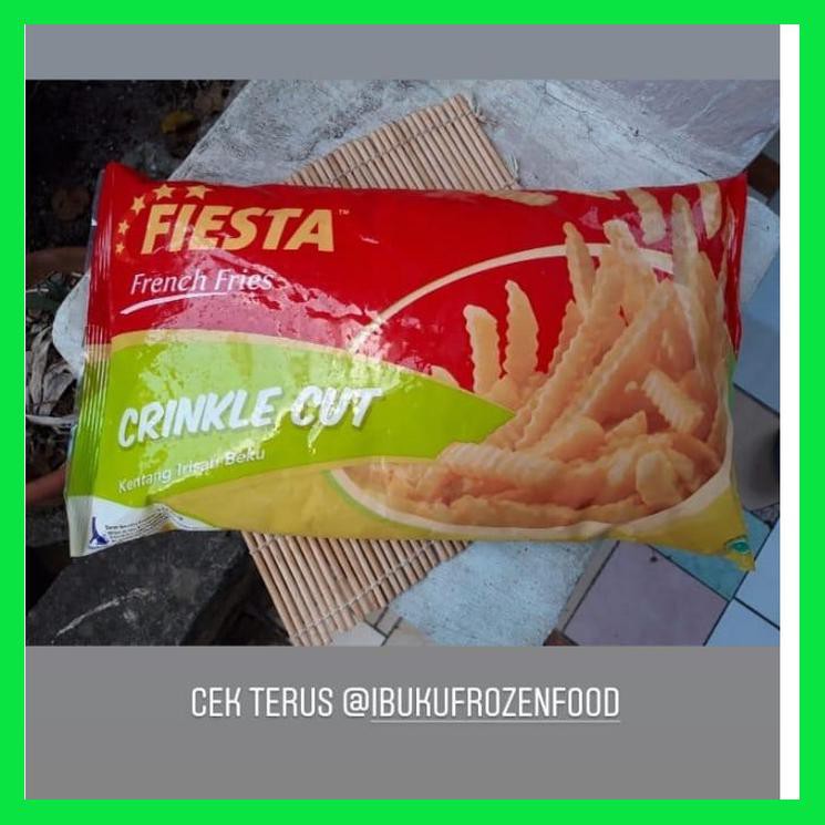 FIESTA KENTANG GORENG POTONGAN CRINKLE CUT