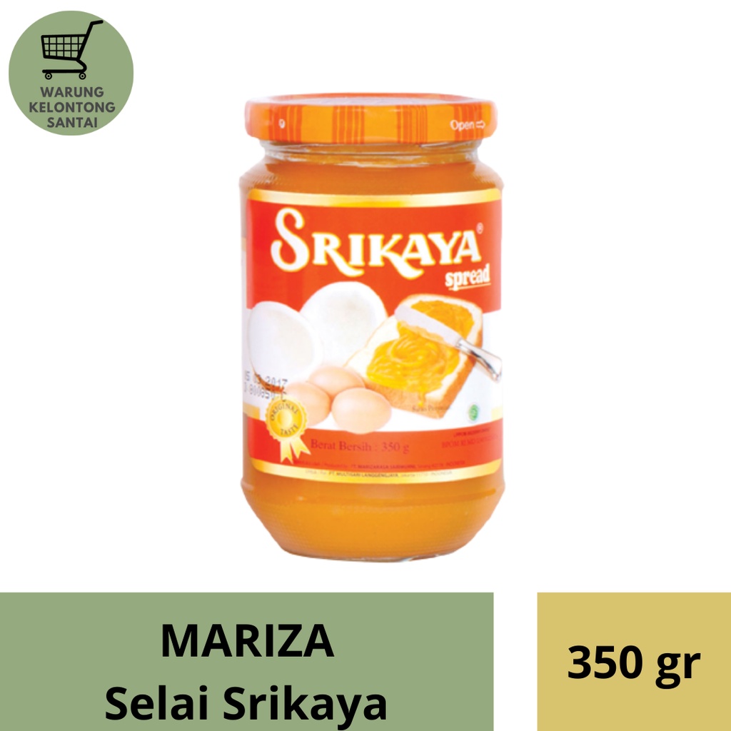 MARIZA Selai Srikaya 350 gr | Srikaya Spread Jam 350gr