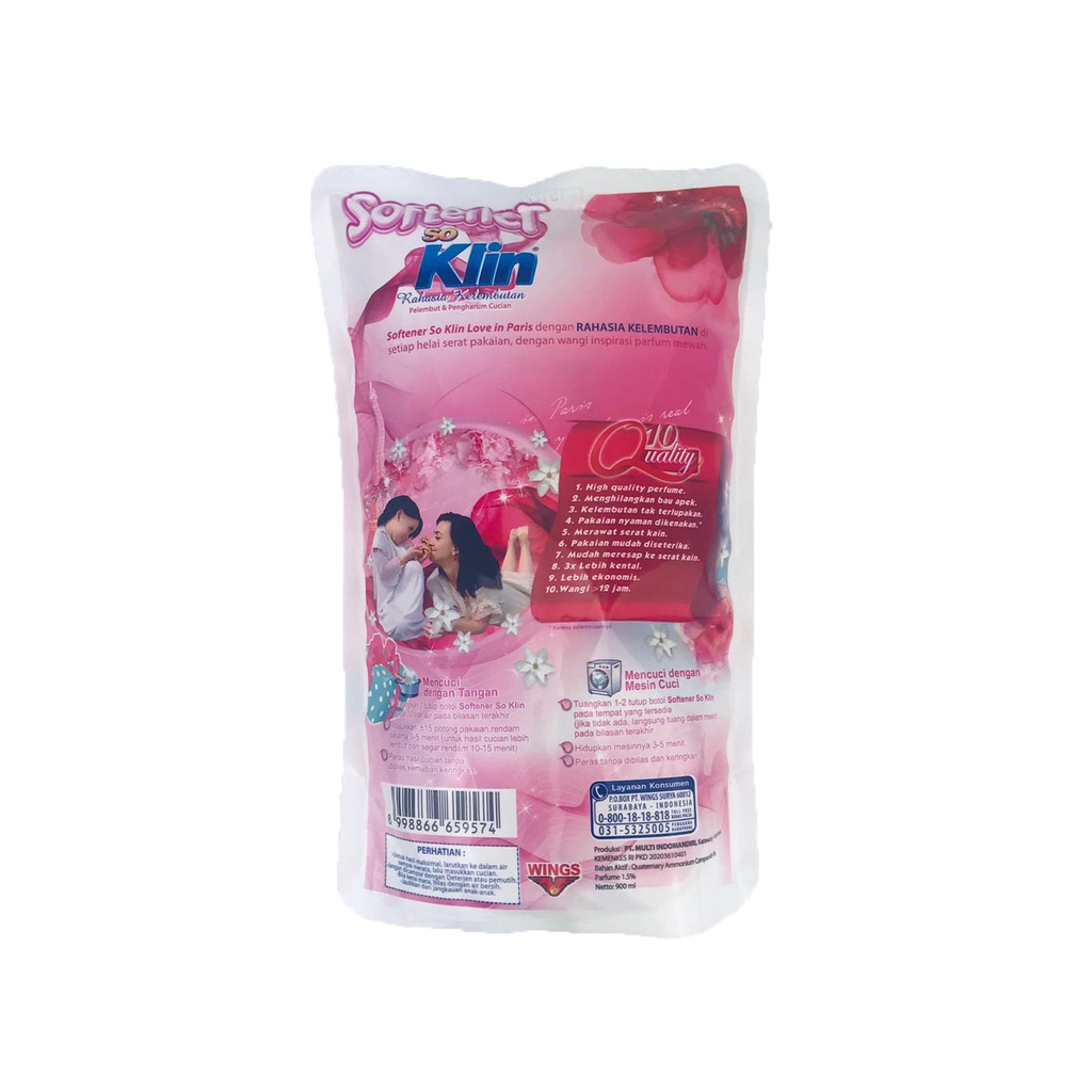 Softener * Soklin * Love in Paris * 900ml