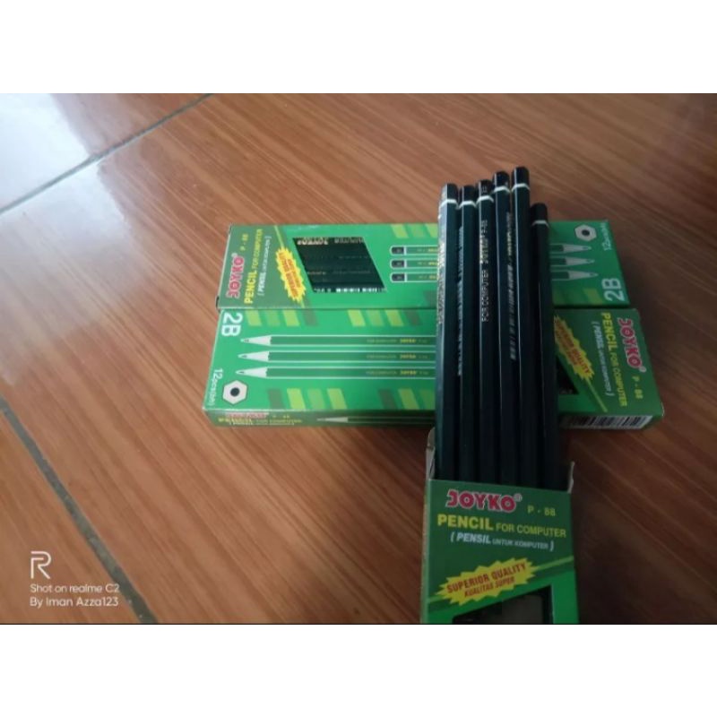 

pensil joyko 2b p-88 1 pack isi 12 pcs