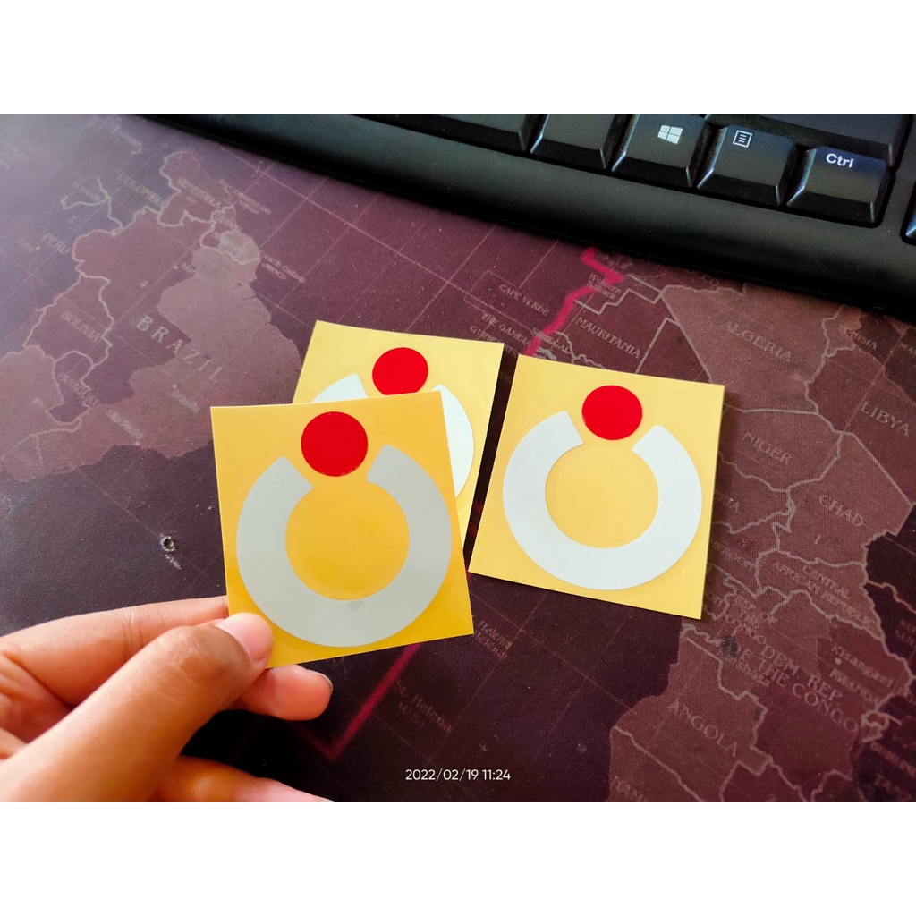 STIKER CUTTING LOGO MAIYAH CAK NUN (TANPA MINIMAL ORDER)