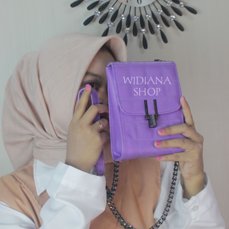 Tas Slempang Wanita Lalita Rantai Bordir Fashion Wanita Kekinian