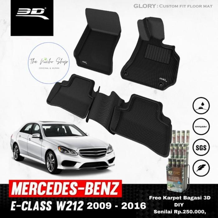 Karpet Mobil 3D KAGUMAT Mercedes Benz E-Class W212 2009-2016 Original