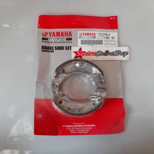 Kampas rem belakang jupiter z orisinil ygp 5TPF530K01