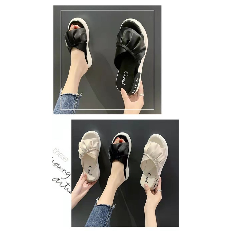 Free Box NS6685  Sandal Wanita Import Terlaris Sepatu Sandal wanita kasual