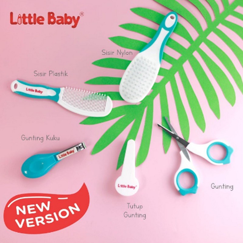 Little Baby Manicure Set / Gunting Kuku + Sisir Set Bayi