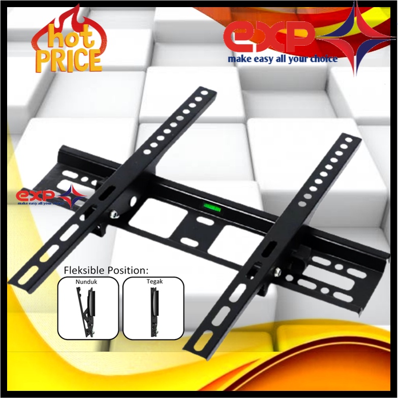 Garansi COCOK!! Bracket TV LG 42&quot; s/d 55&quot; Waterpas adjustable position