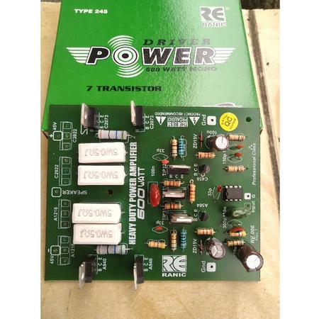Jual kit power amplifier 600w 600 watt driver | Shopee Indonesia