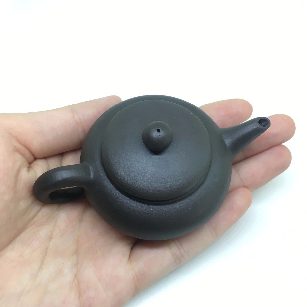 1PC mini teapot Yixing teapot ceramic coffee pot porcelain zisha tea pot tea kettle 45ML free
