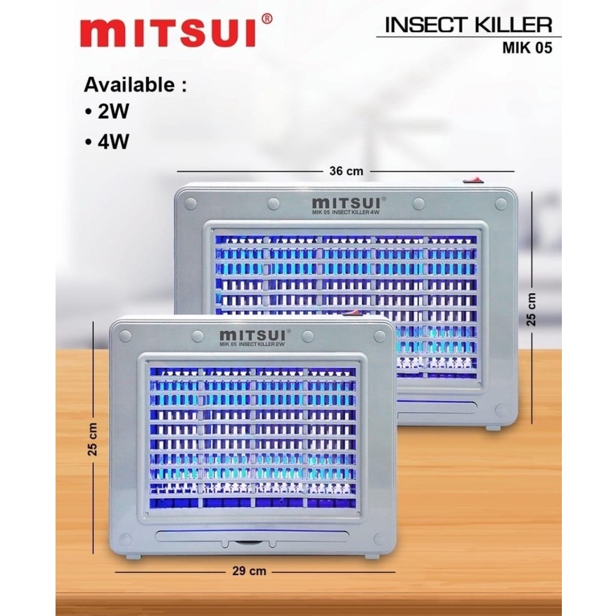 Mitsui MIK05 Perangkap Nyamuk Lalat Serangga Elektrik Otomatis