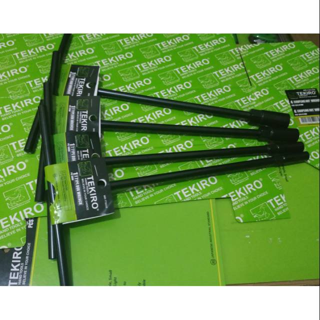 KUNCI T TEKIRO 4 PCS..KUNCI SOCK T TEKIRO 8, 10, 12, 14 MM