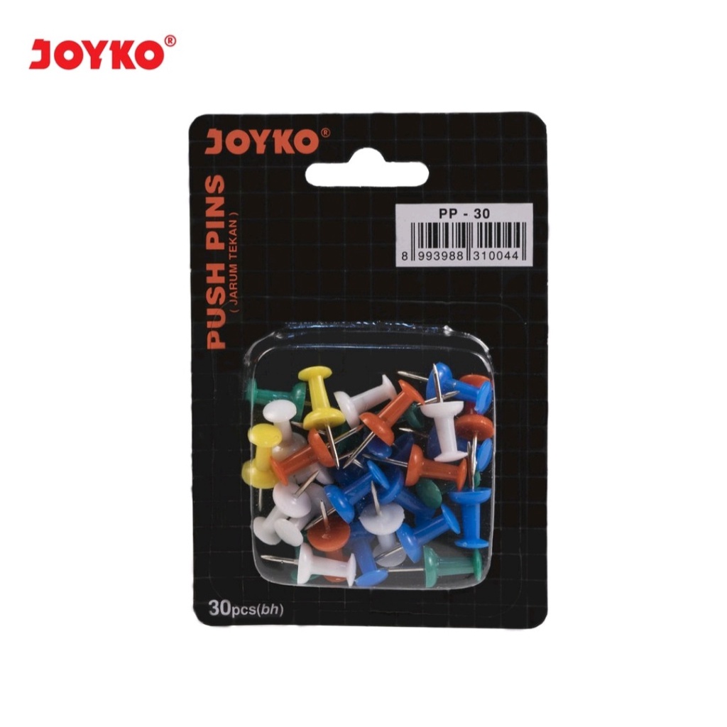 

Push Pin / Jarum Tekan / Paku Pin Joyko PP-30