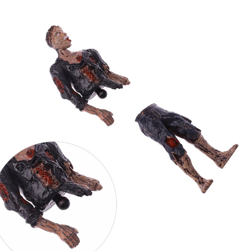 Mary 6Pcs Walking Deads Model Terror Kids Anak Action Figure Mainan Boneka