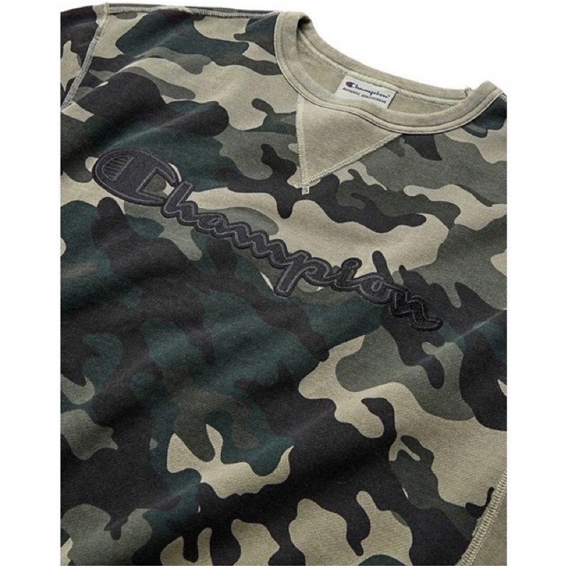 Champion heritage blue n army sweatshirt Sale DEFECT/rijek