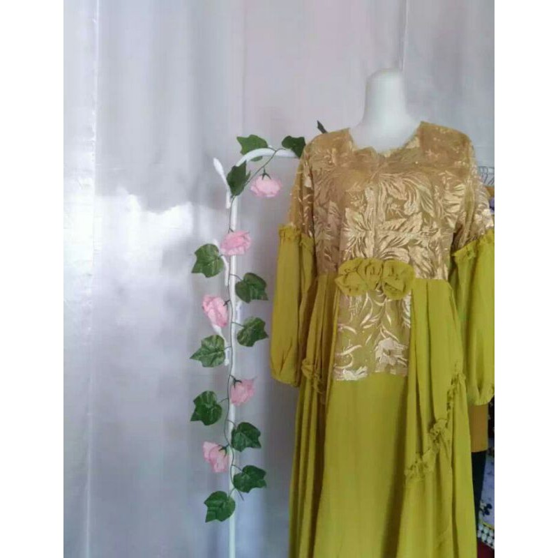 Dress/Gamis Ceruty Lily