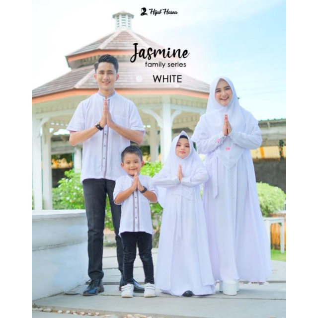 sarimbit keluarga Jasmine by Hasna hijab ready stok