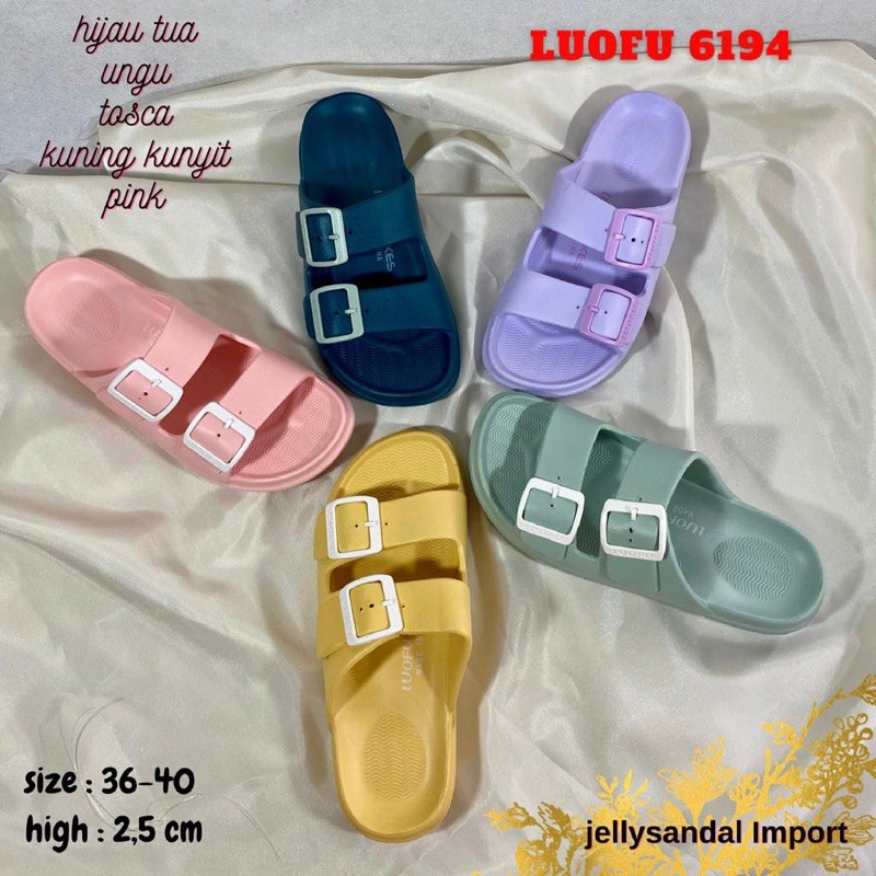 LUOFU 6194 Jellysandal Import