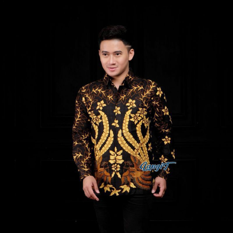 NEW ARRIVAL DISTRO BATIK PRIA BORDIR SOGAN HRB026 BATIKAF NOTOARTO BATIK IPNU-IPPNU HEM PRIA Bel-MANOk GEDI