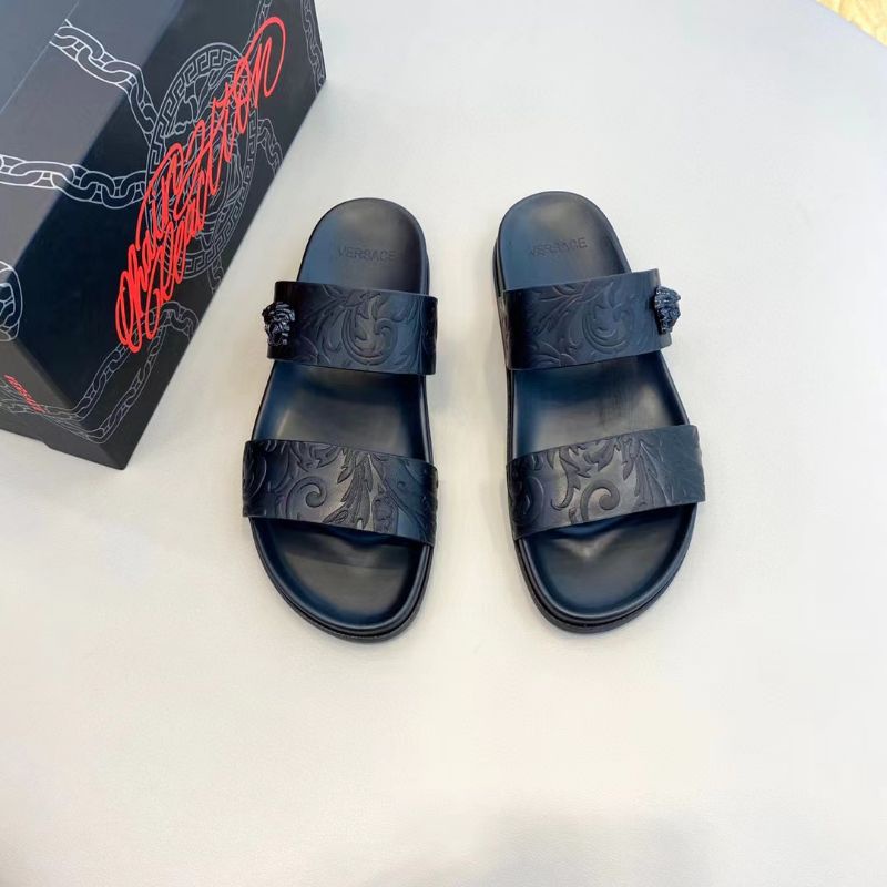 sandal pria slide sendal cowok selop slippers vers4ce mirror