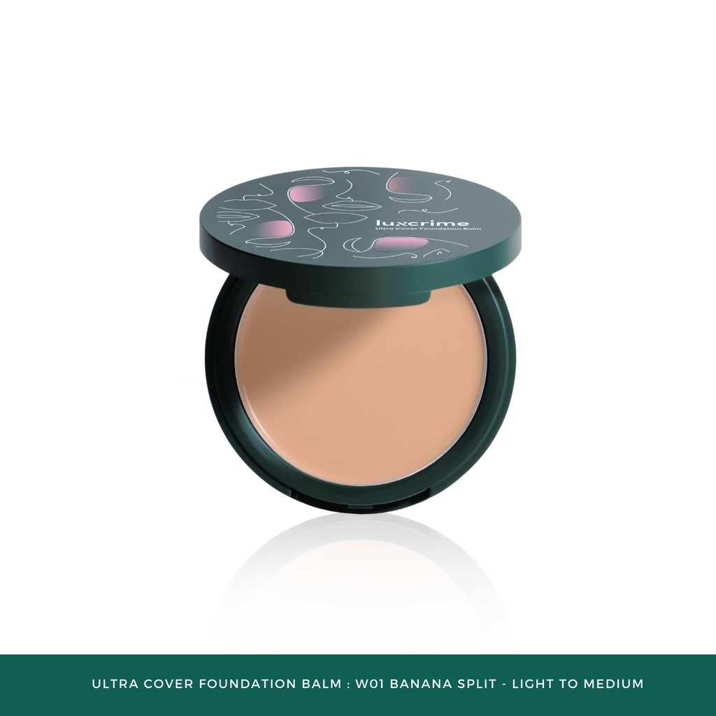 VERONA_SHOP LUXCRIME Ultra Cover Foundation Balm W01 Banana split