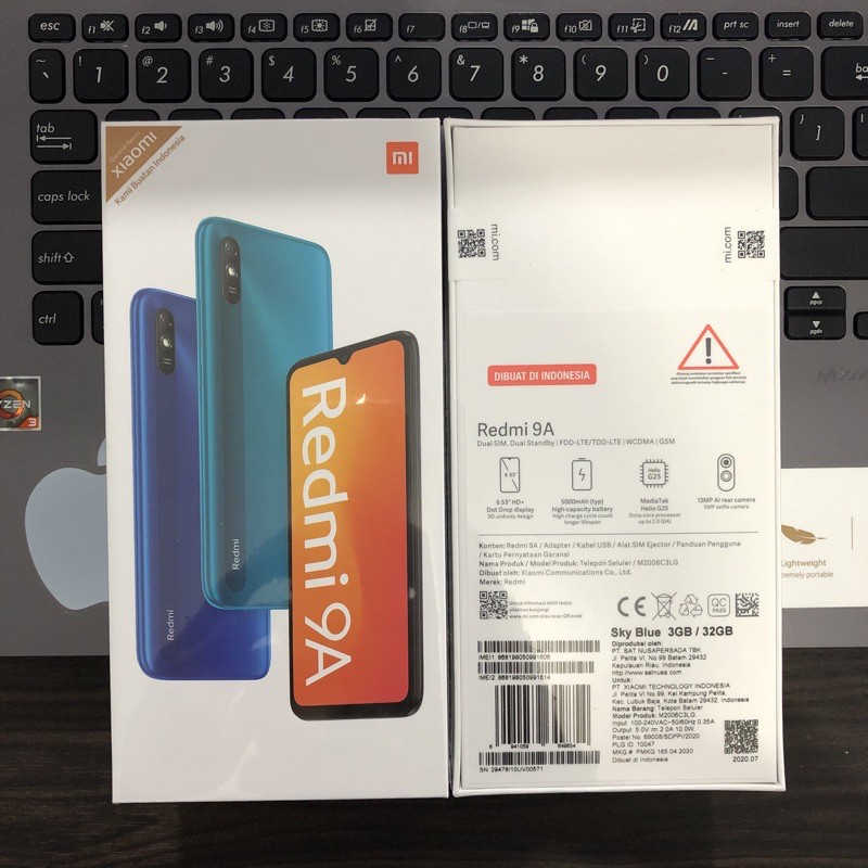 Redmi 9A 2GB+32GB / 3GB+32GB Garansi Resmi 1 Tahun