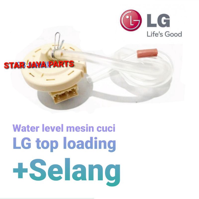 SENSOR AIR - WATER LEVEL - SENSOR SWITCH MESIN CUCI LG Samsung dengan selang