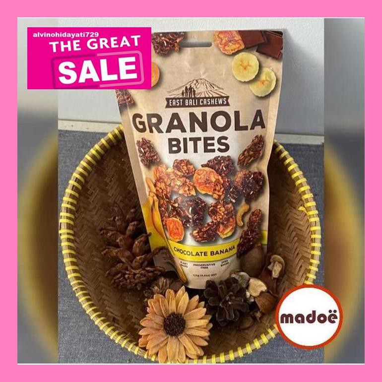 

Al04Nind Granola Bite East Bali Cashews 125 Gram - Coconut Indvvl03