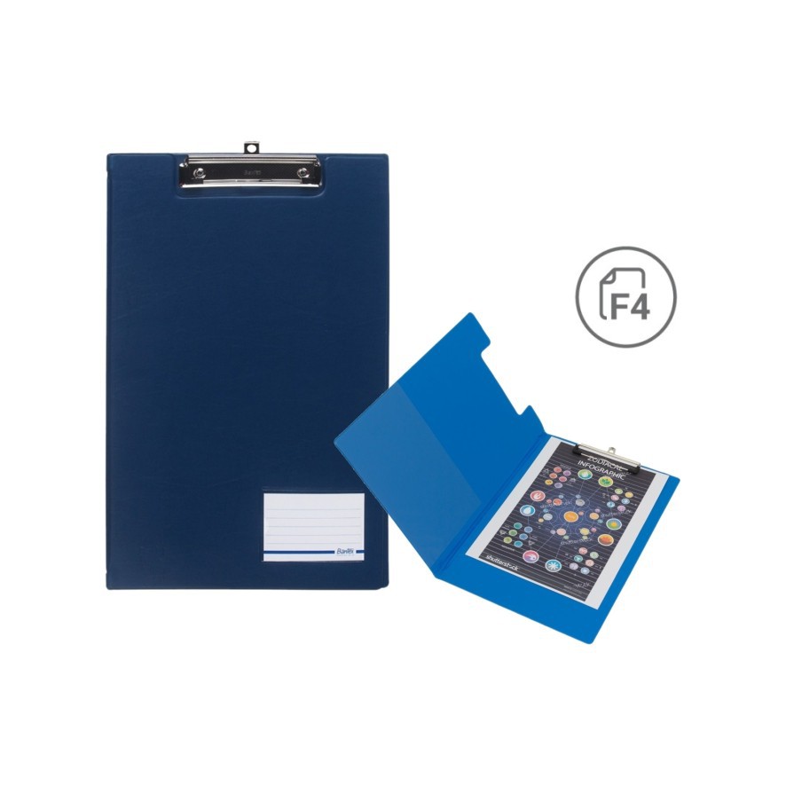 BANTEX CLIPBOARD 4211 FOLIO ada COVER TUTUP NYA