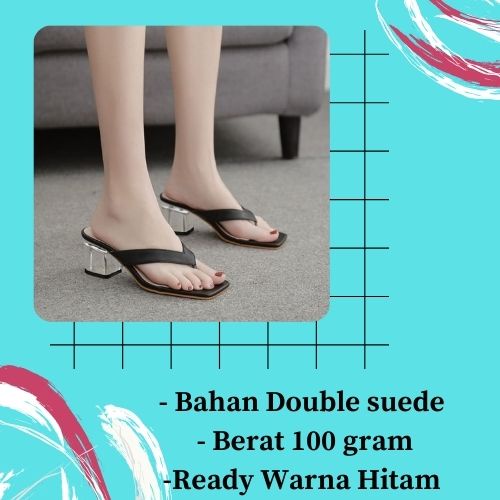 HAK KACA TAHU PREMIUM HEELS PESTA CEWEK WANITA HAK tahu