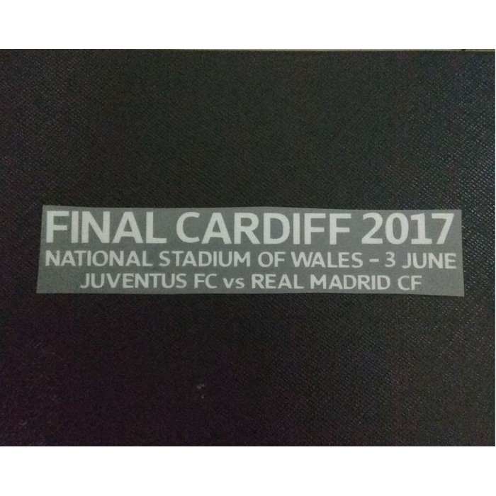 MDT Final Cardiff 2017 for Jersey Real Madrid Jersey Final Champions
