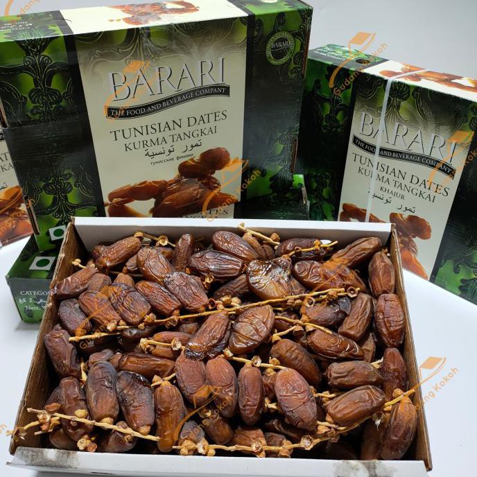 

Kurma Manis / Buah Kurma / Kurma Tangkai 2Kg Barari Tunisia Ready