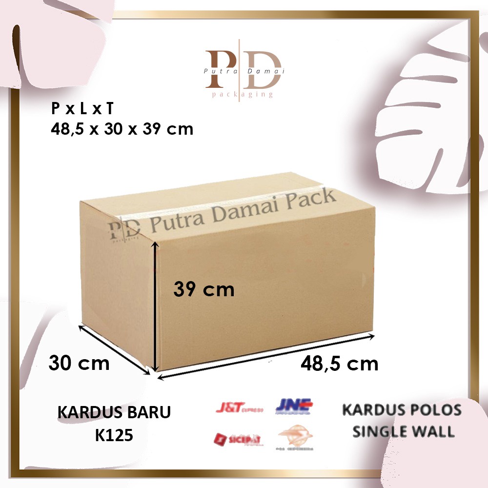 

KARDUS / BOX PARCEL CUSTOM DLL. UKURAN 48,5 x 30 x 39