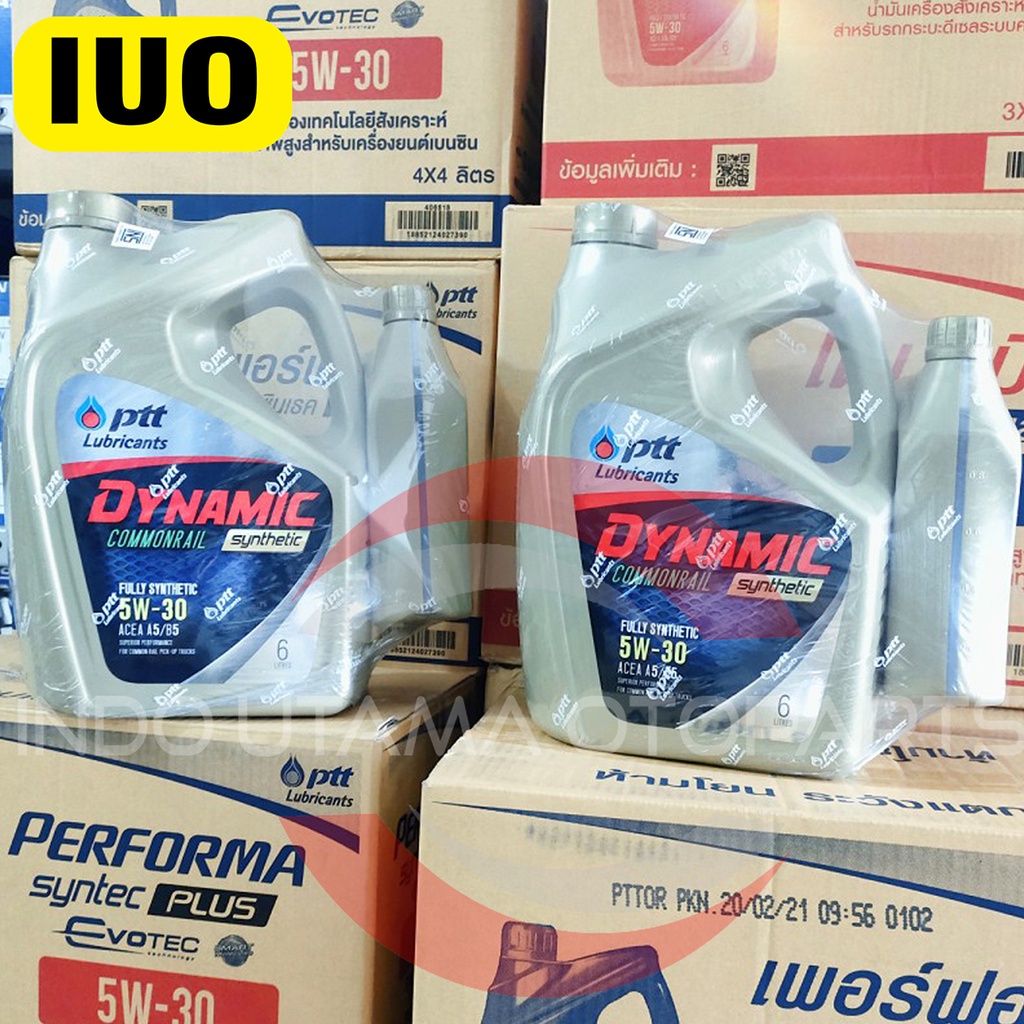 Oli Diesel PTT Lubricants Dynamic Commonrail Synthetic 5W30 [6+1]L