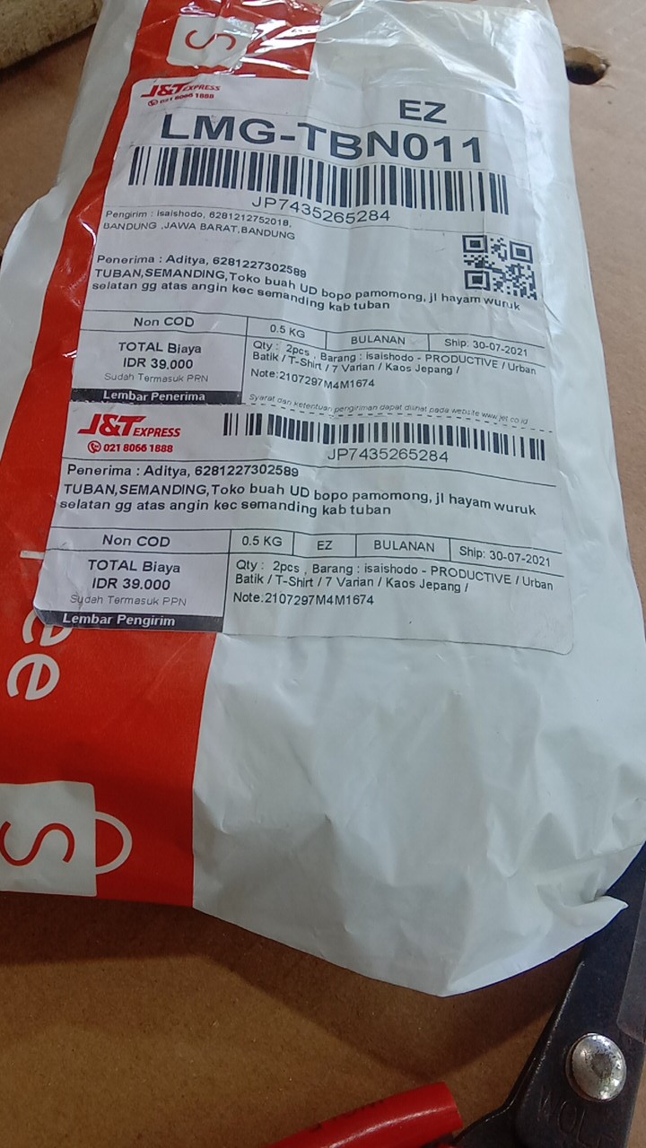 Isaishodo - Productive / Urban Batik / T-shirt / 7 Varian / Kaos Jepang / Unisex