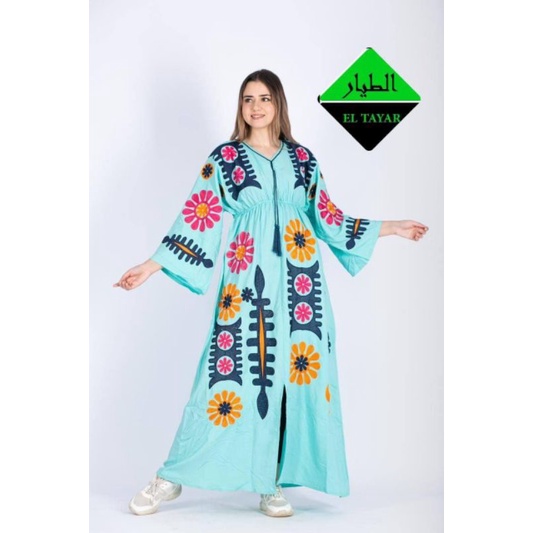 PO jalabiyat gamis abaya katun bordir MESIR IMPORT